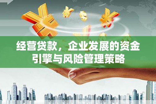 巩留经营贷款，企业发展的资金引擎与风险管理策略