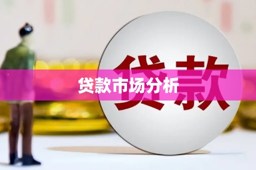 巩留贷款市场分析