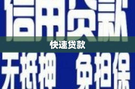 巩留快速贷款