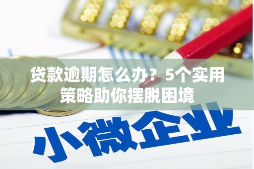 巩留贷款逾期怎么办？5个实用策略助你摆脱困境