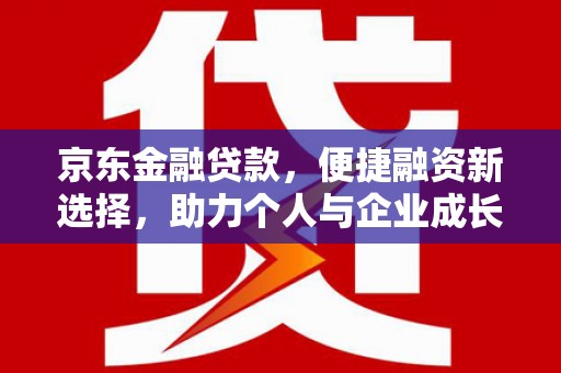 巩留京东金融贷款，便捷融资新选择，助力个人与企业成长