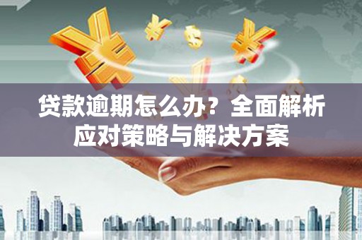 巩留贷款逾期怎么办？全面解析应对策略与解决方案