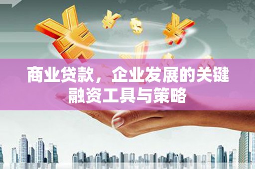 巩留商业贷款，企业发展的关键融资工具与策略