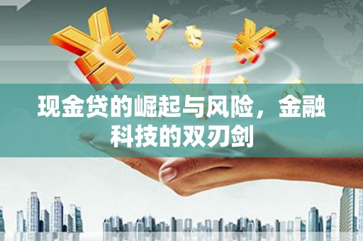 巩留现金贷的崛起与风险，金融科技的双刃剑
