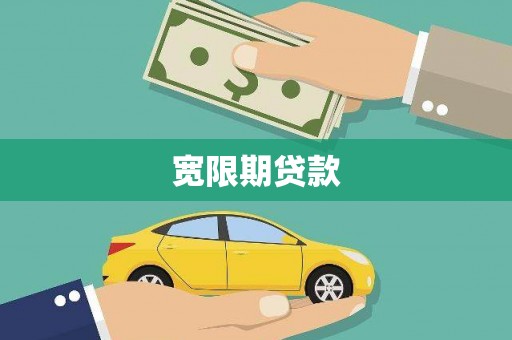 巩留宽限期贷款