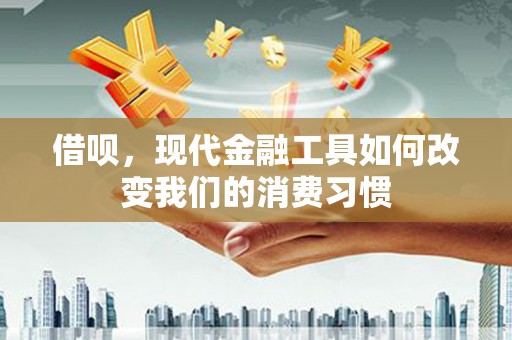 巩留借呗，现代金融工具如何改变我们的消费习惯
