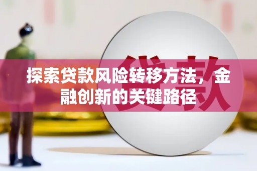 巩留探索贷款风险转移方法，金融创新的关键路径
