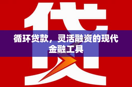 巩留循环贷款，灵活融资的现代金融工具