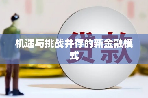 巩留机遇与挑战并存的新金融模式