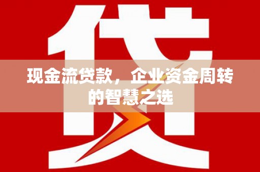 巩留现金流贷款，企业资金周转的智慧之选