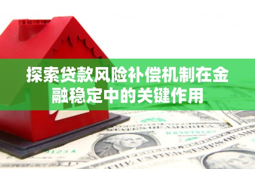 巩留探索贷款风险补偿机制在金融稳定中的关键作用