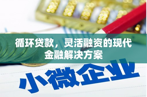 巩留循环贷款，灵活融资的现代金融解决方案