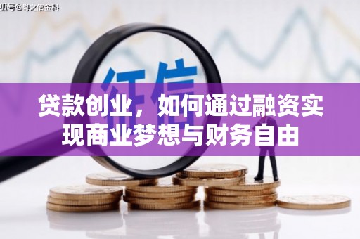 巩留贷款创业，如何通过融资实现商业梦想与财务自由