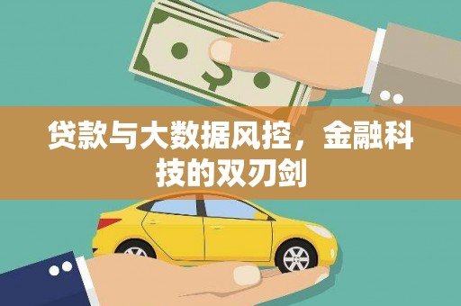 巩留贷款与大数据风控，金融科技的双刃剑