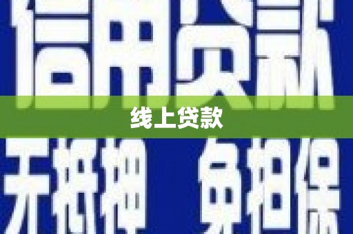 巩留线上贷款