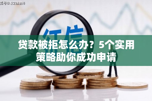 巩留贷款被拒怎么办？5个实用策略助你成功申请