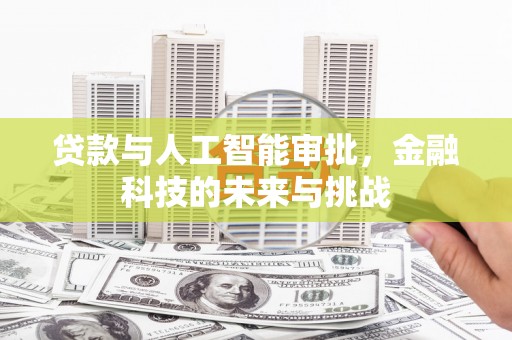 巩留贷款与人工智能审批，金融科技的未来与挑战