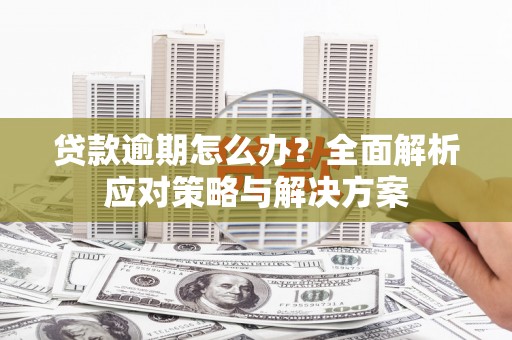 巩留贷款逾期怎么办？全面解析应对策略与解决方案