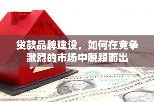 巩留贷款品牌建设，如何在竞争激烈的市场中脱颖而出