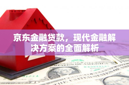 巩留京东金融贷款，现代金融解决方案的全面解析