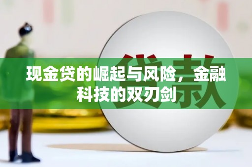 巩留现金贷的崛起与风险，金融科技的双刃剑