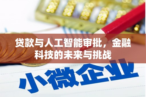 巩留贷款与人工智能审批，金融科技的未来与挑战