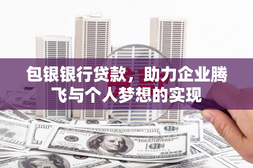 巩留包银银行贷款，助力企业腾飞与个人梦想的实现
