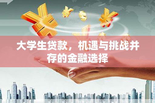 巩留大学生贷款，机遇与挑战并存的金融选择