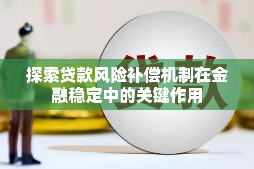 巩留探索贷款风险补偿机制在金融稳定中的关键作用