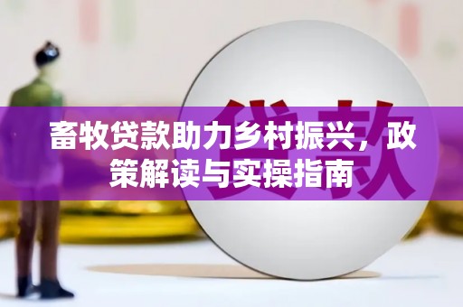 巩留畜牧贷款助力乡村振兴，政策解读与实操指南