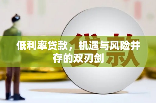巩留低利率贷款，机遇与风险并存的双刃剑