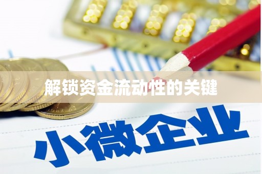 巩留解锁资金流动性的关键