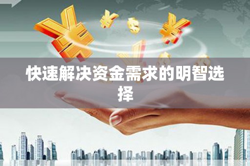 巩留快速解决资金需求的明智选择