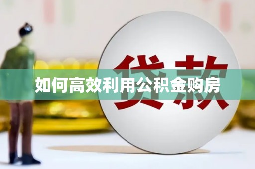 巩留如何高效利用公积金购房