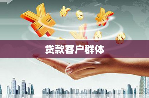 巩留贷款客户群体