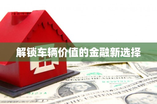 巩留解锁车辆价值的金融新选择