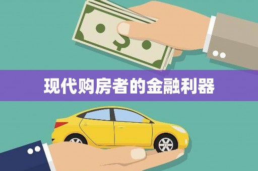巩留现代购房者的金融利器