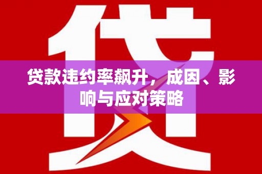 巩留贷款违约率飙升，成因、影响与应对策略